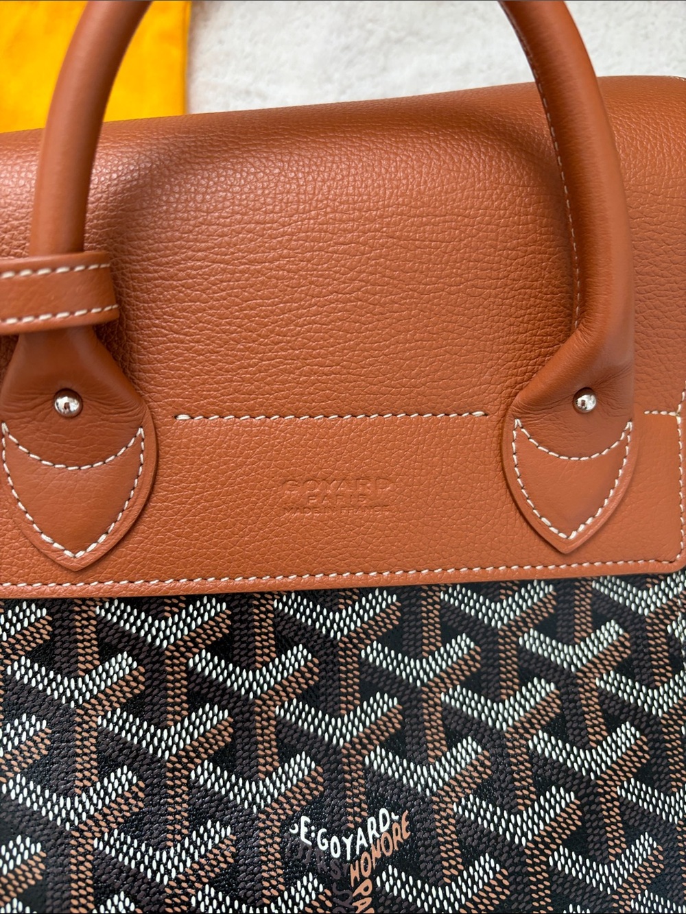 Goyard Brown Mini Alpin Backpack - Picture 10 of 12